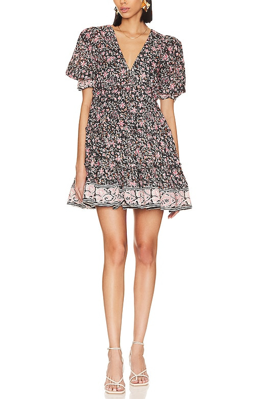 Cleobella Bohemian Multicolor Lauren Dress Size M